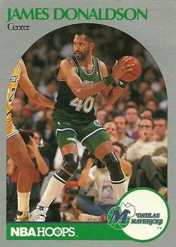 1990-91 Hoops James Donaldson #85 card image