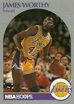 1990-91 Hoops James Worthy #163 card image