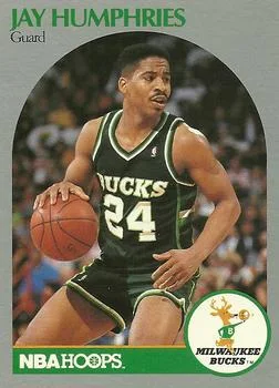 1990-91 Hoops Jay Humphries #175 card image