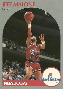1990-91 Hoops Jeff Malone SP #301 card image