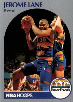 1990-91 Hoops Jerome Lane #96 card image
