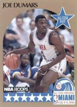 1990-91 Hoops Joe Dumars #3 card image