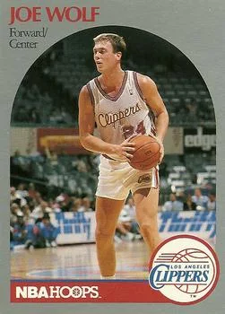 1990-91 Hoops Joe Wolf SP #152 card image