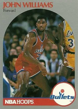 1990-91 Hoops John Williams #304 card image