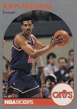 1990-91 Hoops John Williams #80 card image