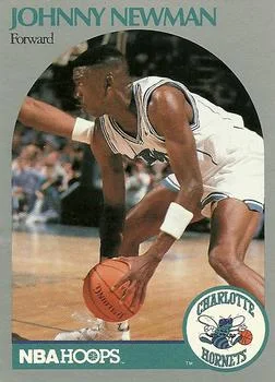 1990-91 Hoops Johnny Newman #403 card image