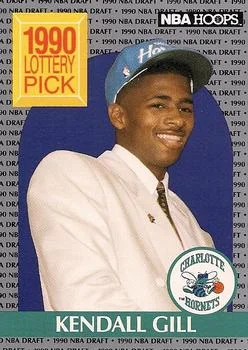 1990-91 Hoops Kendall Gill LP #394 card image