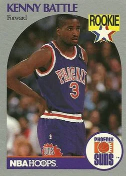 1990-91 Hoops Kenny Battle RS #233 card image