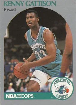 1990-91 Hoops Kenny Gattison #53 card image