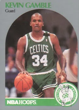 1990-91 Hoops Kevin Gamble #40 card image