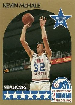 1990-91 Hoops Kevin McHale #6 card image