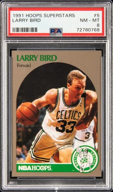 1990-91 Hoops Larry Bird Superstars #5 card image