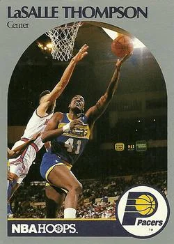 1990-91 Hoops LaSalle Thompson #140 card image