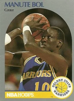 1990-91 Hoops Manute Bol SP #112 card image