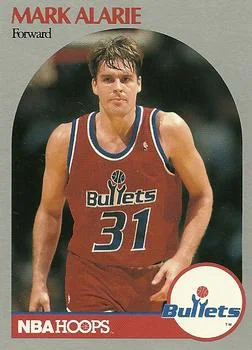 1990-91 Hoops Mark Alarie #295 card image