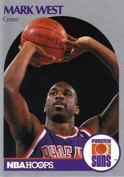 1990-91 Hoops Mark West #242 card image