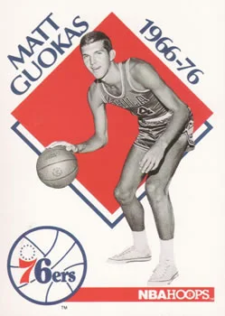 1990-91 Hoops Matt Guokas CO #352 card image