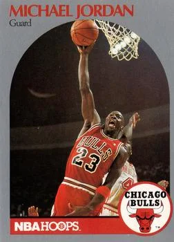 1990-91 Hoops Michael Jordan #65 card image