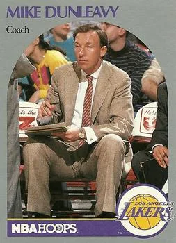 1990-91 Hoops Mike Dunleavy CO #410 card image