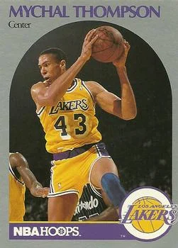 1990-91 Hoops Mychal Thompson #160 card image