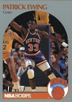 1990-91 Hoops Patrick Ewing #203 card image