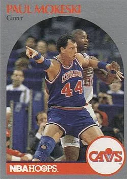 1990-91 Hoops Paul Mokeski SP #76 card image