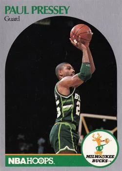 1990-91 Hoops Paul Pressey SP #180 card image