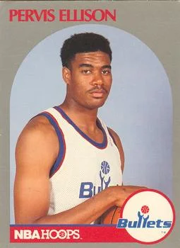 1990-91 Hoops Pervis Ellison ERRERR: No position on front #438a card image