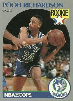 1990-91 Hoops Pooh Richardson RS #190 card image