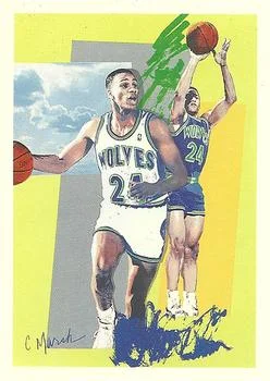 1990-91 Hoops Pooh Richardson TC #370 card image