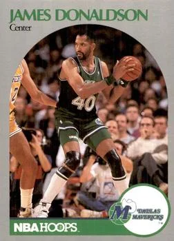 1990-91 Hoops James Donaldson PROTO Prototypes #85 card image