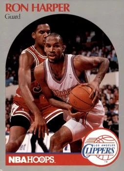 1990-91 Hoops Ron Harper PROTO [Prototypes] Prototypes #146 card image