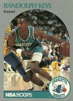 1990-91 Hoops Randolph Keys #56 card image