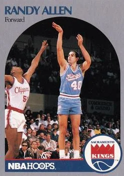 1990-91 Hoops Randy Allen SP #254 card image