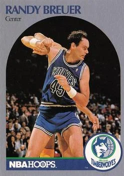 1990-91 Hoops Randy Breuer #184 card image