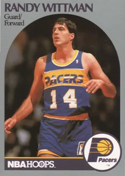 1990-91 Hoops Randy Wittman #141 card image