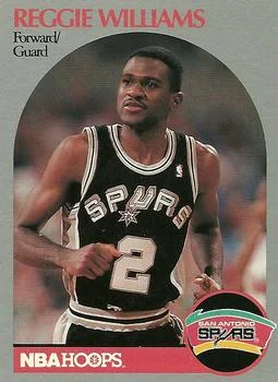 1990-91 Hoops Reggie Williams #272 card image