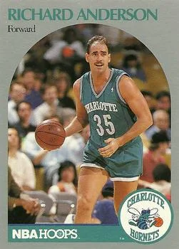 1990-91 Hoops Richard Anderson SP #49 card image