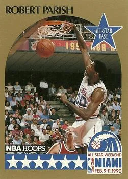 1990-91 Hoops Robert Parish #8 card image