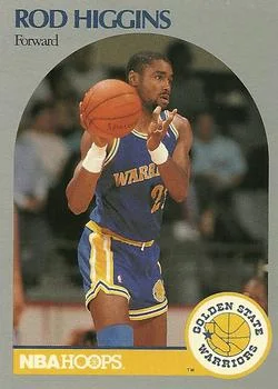1990-91 Hoops Rod Higgins #114 card image