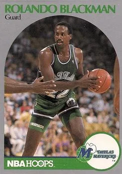 1990-91 Hoops Rolando Blackman #82 card image