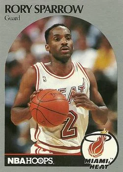 1990-91 Hoops Rory Sparrow SP #170 card image
