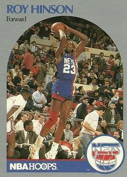 1990-91 Hoops Roy Hinson #198 card image