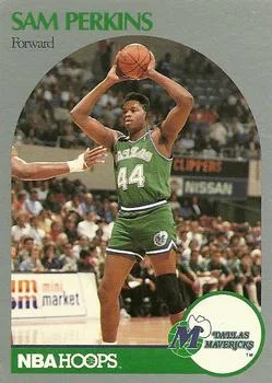 1990-91 Hoops Sam Perkins SP #87 card image