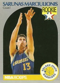 1990-91 Hoops Sarunas Marciulionis RS #115 card image
