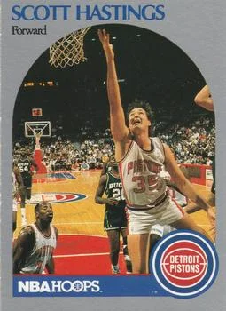 1990-91 Hoops Scott Hastings #105 card image
