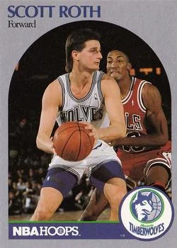 1990-91 Hoops Scott Roth SP #191 card image