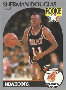 1990-91 Hoops Sherman Douglas RS #164 card image