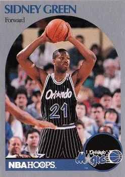 1990-91 Hoops Sidney Green SP #218 card image