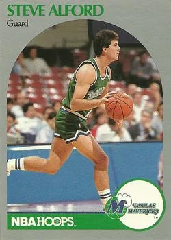 1990-91 Hoops Steve Alford #81 card image